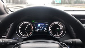 Разгон Toyota Camry XV70 3.5 v6 упираемся в ограничитель, 235км/ч максималка