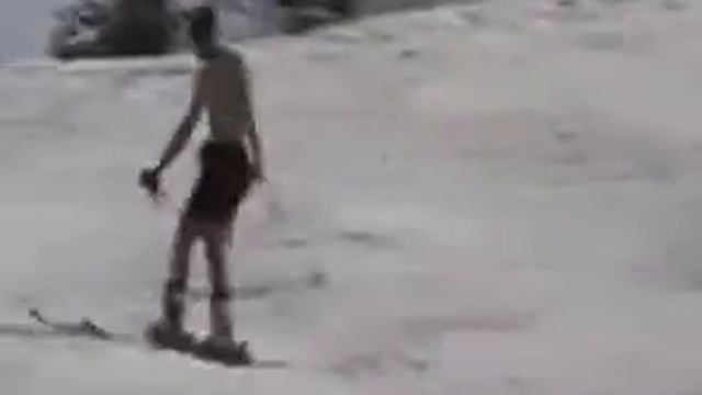 Катание на лыжах в марте. ТК "Ялынка" смотреть онлайн