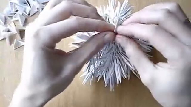 Модульная ёлка оригами часть 2 из 2 origami1 смотреть онлайн