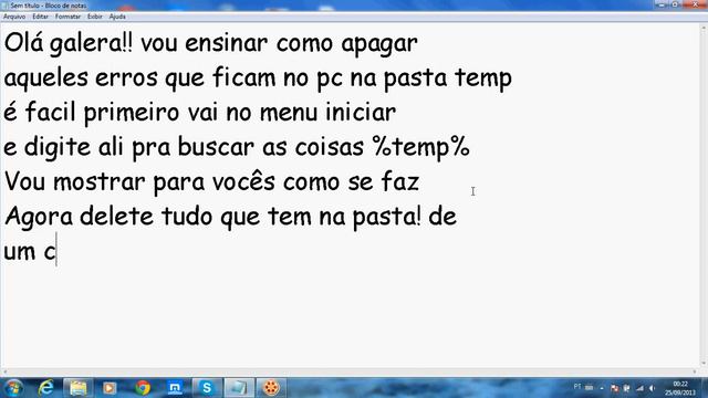 Ensinando como deletar arquivos da pasta Temp windows 7 смотреть онлайн