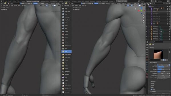 Part 05 - Sculpting The Arms