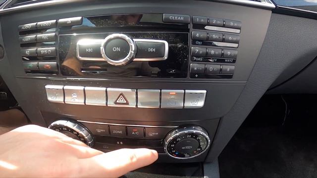 How to Enable or Disable Parking Sensors Feedback in Mercedes C W204 C63 AMG ( 2011-2014 ) смотреть онлайн