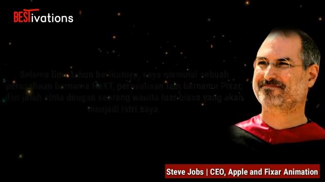 Three Stories From My Live - Steve Jobs - Motivational Speech (Subtitle Indonesia) смотреть онлайн