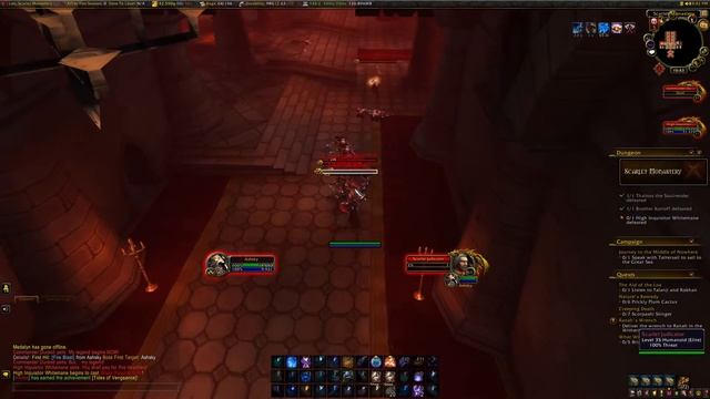 WoW And Stay Dead! achivement (Scarlet Monastery instance) смотреть онлайн