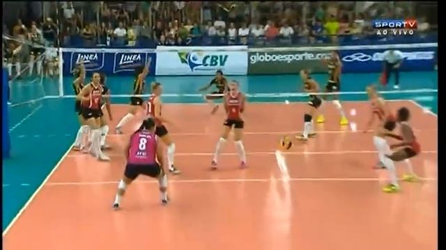 Banana Boat/Praia Clube x SESI-SP - Superliga Feminina 2013/2014 смотреть онлайн