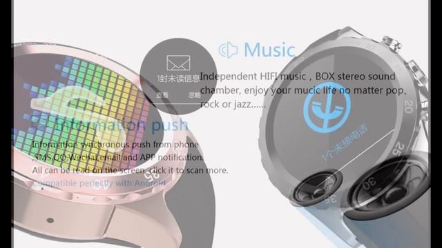 King Wear KW08 $60 Smartwatch Phone смотреть онлайн