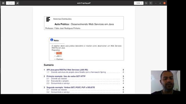 Aula 17 - Serviços Web com Java Spring (parte 01 de 04) смотреть онлайн