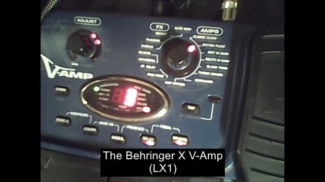 The Behringer X V-Amp (LX1) Demo and programming смотреть онлайн