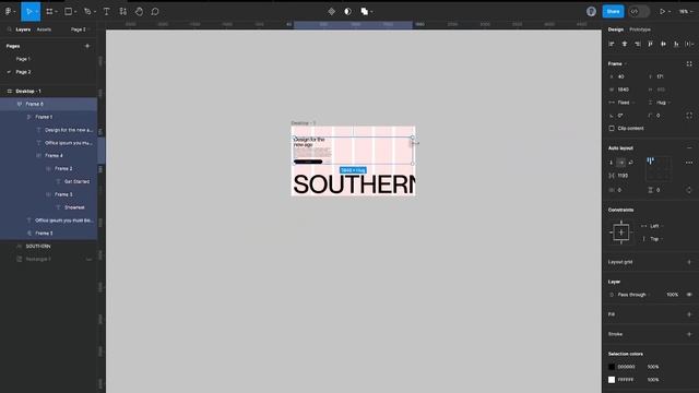 Designing and Prototyping a Creative Website in Figma - WDS 10