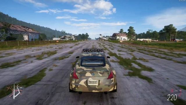 Forza Horizon 5 . Nissan Fairlady Z Forza Edition 2003 . Car Show Speed Jump Crash Test Drive . смотреть онлайн