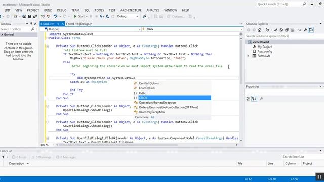 Programming in VB.NET how to convert an Excel file To Xml смотреть онлайн
