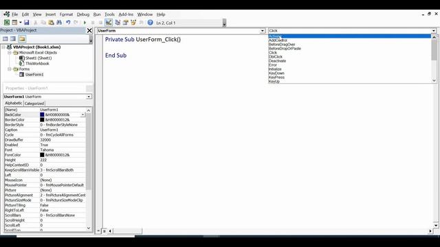 Autofit UserForm in Excel VBA - UserForm Example смотреть онлайн