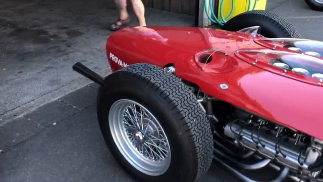 Ferrari 156F1 Graf Berghe von Trips Phil Hill Monza 1961 смотреть онлайн