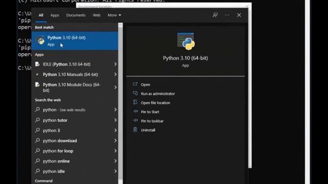 How to find pip when "pip command not found" in Windows смотреть онлайн