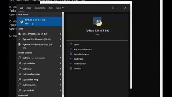 How to find pip when "pip command not found" in Windows