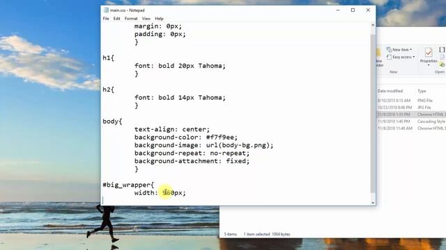 CSS external style sheet MrG Web Site Code Training смотреть онлайн
