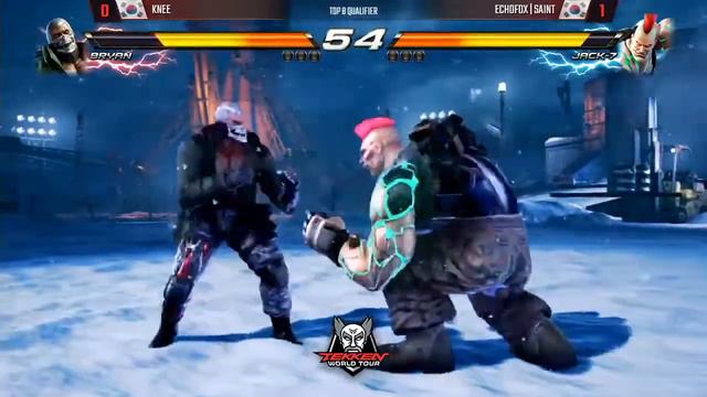 Tekken 7 - SAINT vs KNEE EVO 2017 - SAINT CRY AFTER LOSING смотреть онлайн