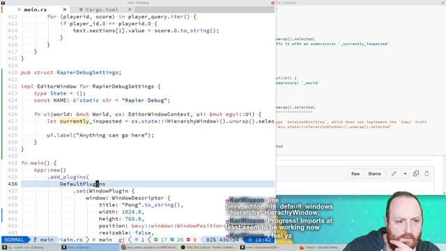 Keith builds a game in Bevy - 15 смотреть онлайн