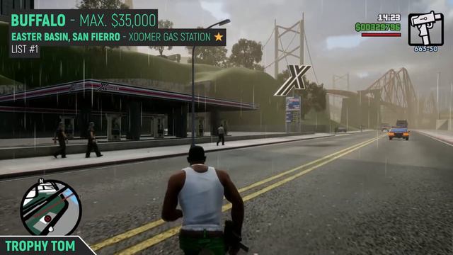 GTA San Andreas: Definitive Edition - Buffalo Location - Export List #1🏆 смотреть онлайн