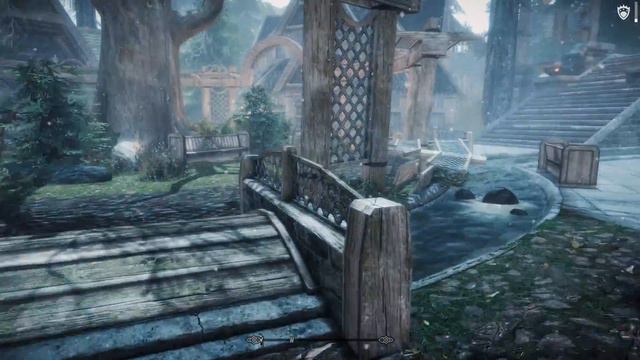 Skyrim Special Edition - Perfect Whiterun, Rustic Stonefloor, SBT -4K смотреть онлайн