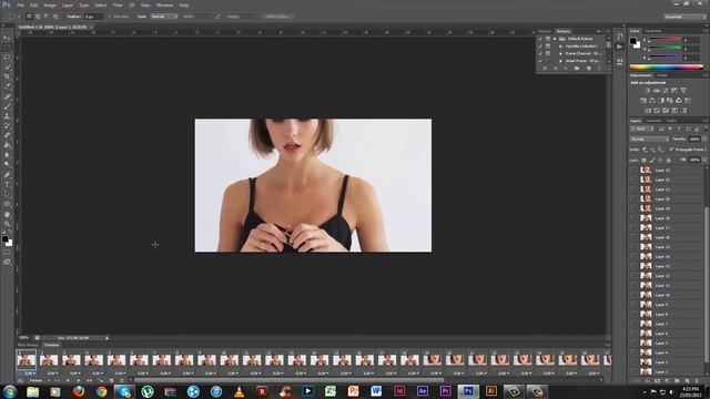 How to make a GIF in Adobe Photoshop CS6 Extended for Tumblr смотреть онлайн
