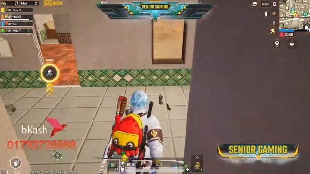 [BANGLA] ?PUBG MOBILE LIVE ? || 1.00K LOADING || SENIOR GAMING смотреть онлайн