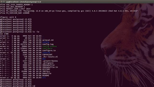 2. postgerSQL - su -c "make install" смотреть онлайн