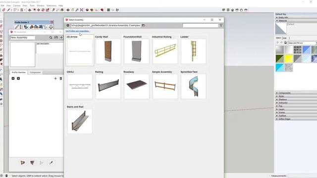 Creating Custom Profiles in SketchUp with Profile Builder 2 - SketchUp Plugin of the Week #17 смотреть онлайн