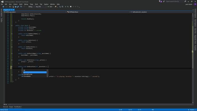 Orta ve İleri Seviye C# - Ders 1.2 Encapsulation (Kapsülleme) смотреть онлайн