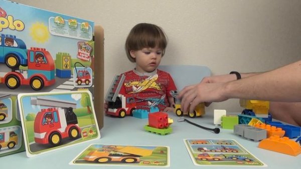 ЛЕГО Машины помощники  | lego 10816 ✪ lego duplo creative cars ツ MaxiKids