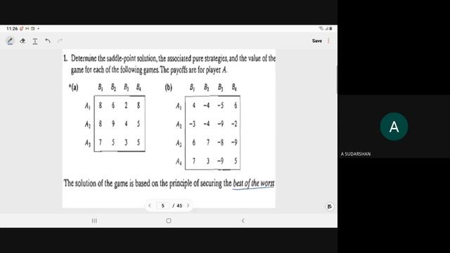 MATH F242 Operations Research Lecture 41 Simulation GameTheory смотреть онлайн