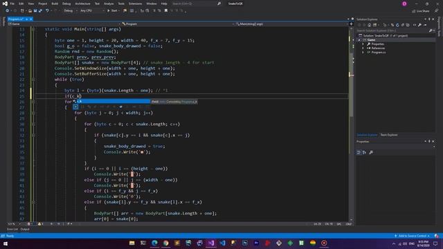 Записал консольную игру 
