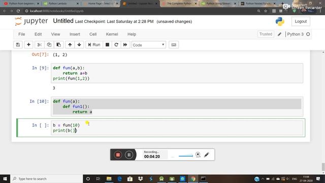 Python from beginning(Part-6) смотреть онлайн