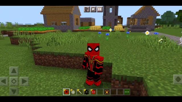 ?Новый МОД на ЧЕЛОВЕКА ПАУКА,БЕН 10 и ХАЛКА в МАЙНКРАФТ (все супергерои в одном моде) смотреть онлайн