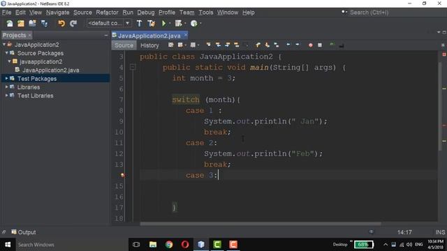 The switch Statement in Java смотреть онлайн