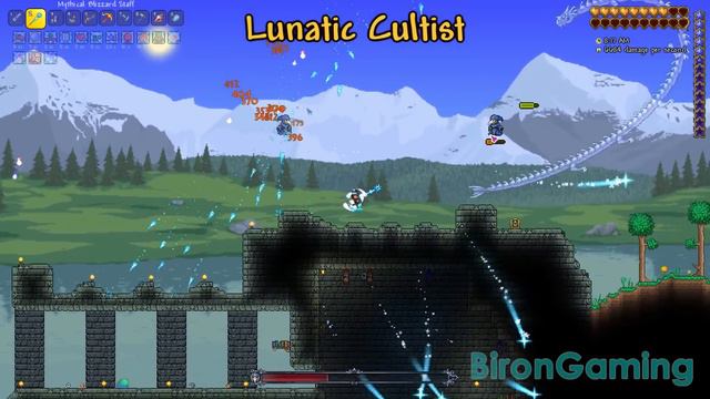 Terraria 1.4.3.6 - Blizzard Staff vs ALL Bosses (Master Mode) смотреть онлайн