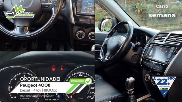 Peugeot 4008 hdi - Moriano Automóveis - #carsforsale #qualidade #morianoautomoveis смотреть онлайн