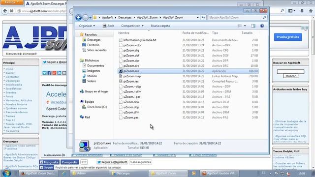 AjpdSoft Zoom | Freeware Open Source con código fuente Delphi 6 смотреть онлайн
