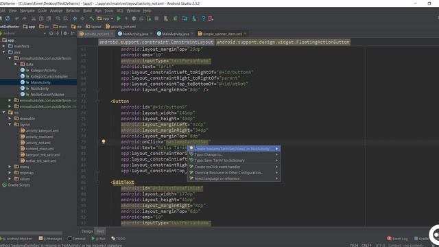 37 Not Activity Bölüm 2 | Android Content Provider | Storage | Sqlite Dersleri смотреть онлайн