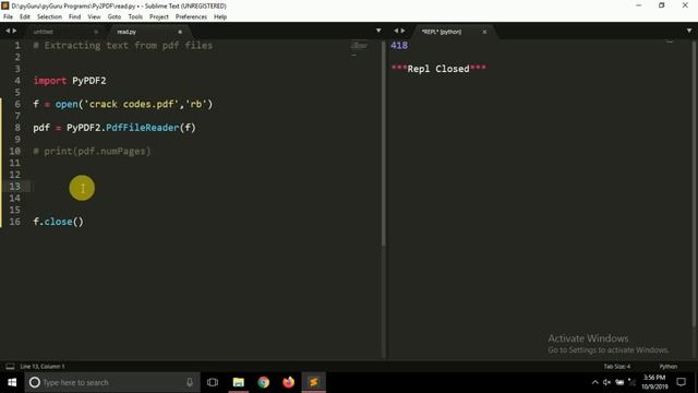 pyPDF 3 | Extracting texts from PDFs | pyGuru смотреть онлайн