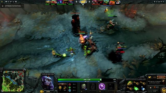 DOTA 2: Русский Witch Doctor смотреть онлайн