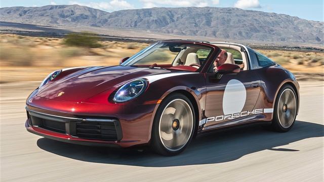 2021 Porsche 911 Targa 4S "Heritage Design Edition" (North America) смотреть онлайн