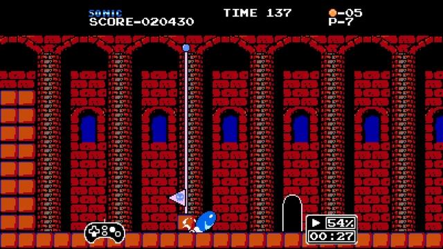 Tas Fun: Sonic Boll - NES Mario Bros - (5-1 - 5-4) смотреть онлайн