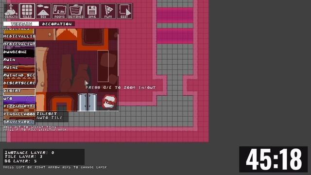 making a Pizza Tower Level in 1 Hour, 10 Minutes, 10 Seconds смотреть онлайн