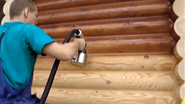 LEINOS "Нанесение масел краскопультом" смотреть онлайн