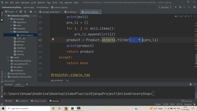 #34 Online Grocery Shop Project | Python Django | Order Detail Page смотреть онлайн