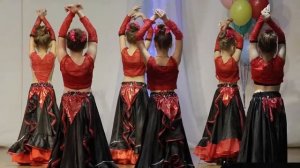 ИСПАНСКИЙ ТАНЕЦ - группа Джалила... танцевальная студия АРАБЕСКИ