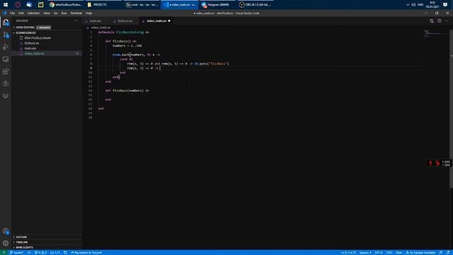 Решение FizzBuzz на Elixir! смотреть онлайн