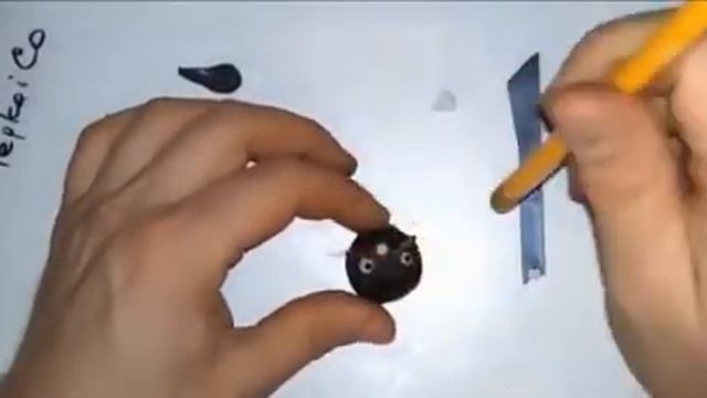 Лепим черную птицу из angry birds смотреть онлайн