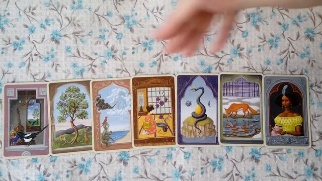 Как делать недельный расклад на 7 карт на оракуле Ленорман смотреть онлайн